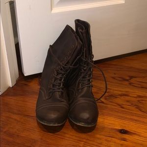 Madden Girl Gamer Combat Boots